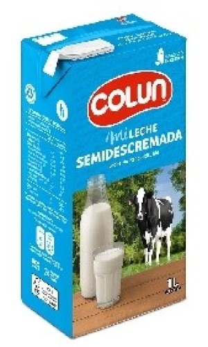 colun - leche blanca semidescremada